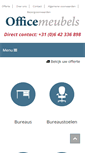 Mobile Screenshot of officemeubels.info